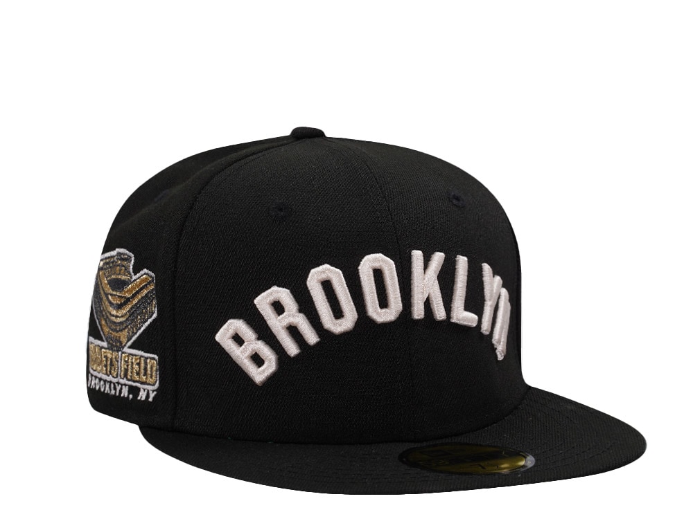 New Era Brooklyn Dodgers Ebbets Field Black Prime Edition 59Fifty Fitted Casquette