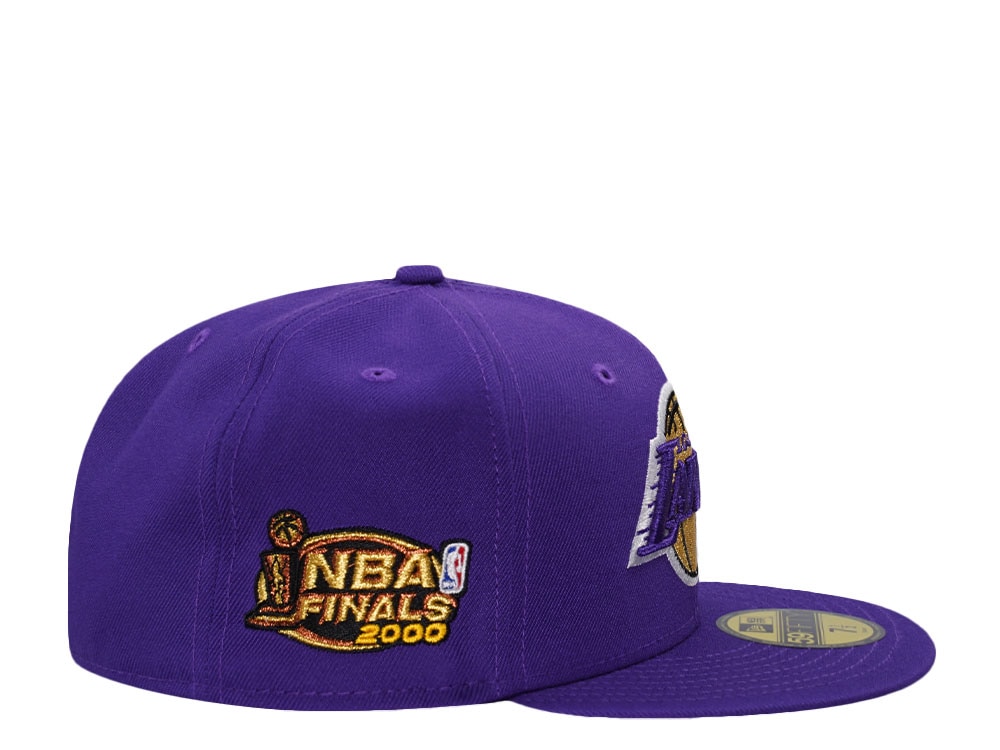 New Era Los Angeles Lakers NBA Finals 2000 Purple Prime Edition 59Fifty Fitted Casquette