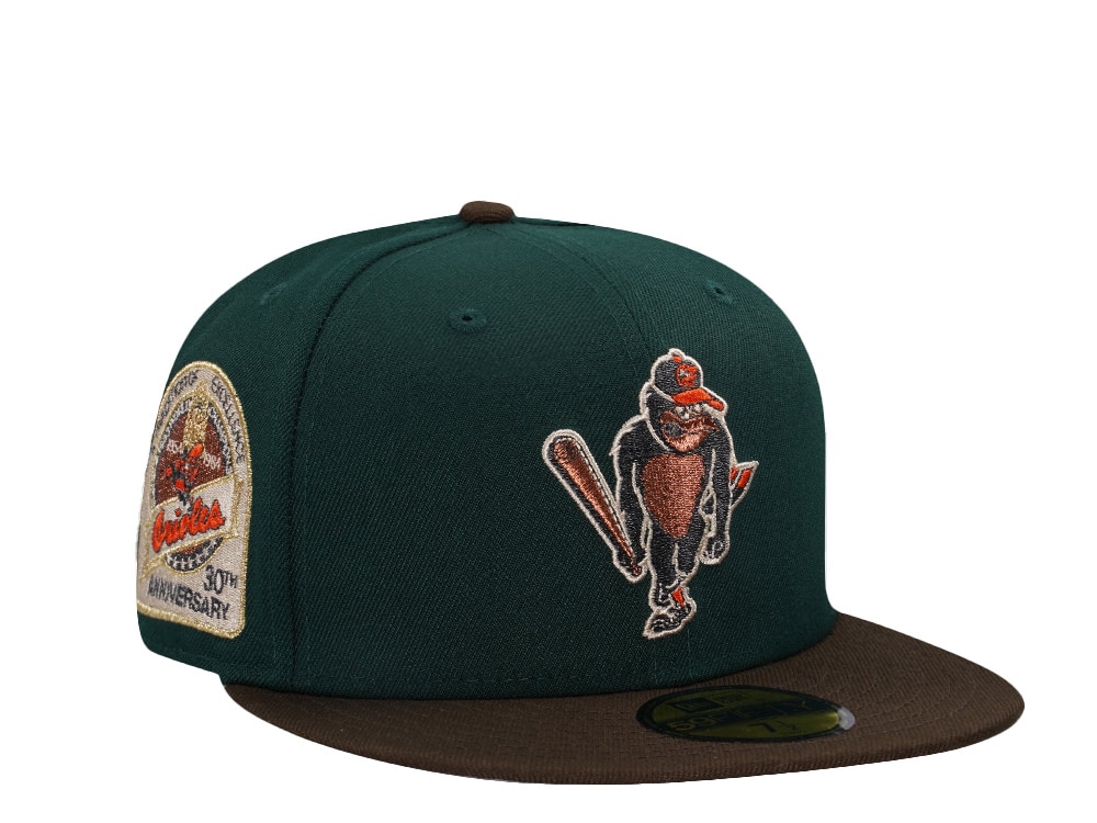 New Era Baltimore Orioles 30th Anniversary Copper Two Tone Edition 59Fifty Fitted Casquette