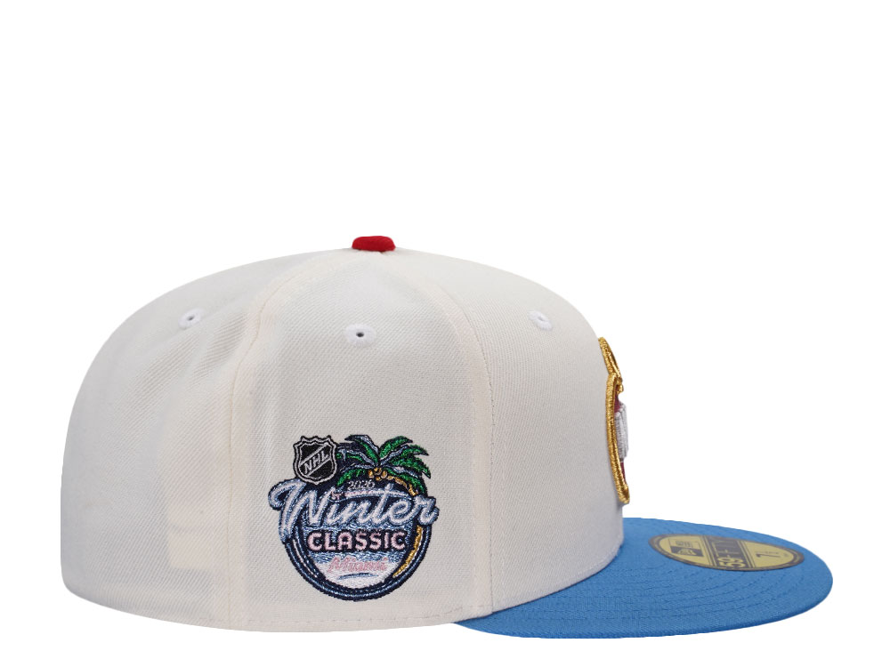 New Era New York Rangers Winter Classic 2026 Chrome Two Tone Edition 59Fifty Fitted Casquette