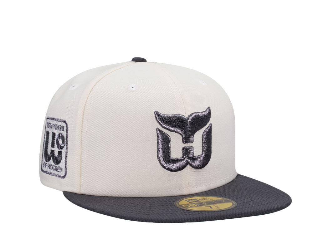 New Era Hartford Whalers 10th Anniversary Chrome Two Tone Edition 59Fifty Fitted Casquette