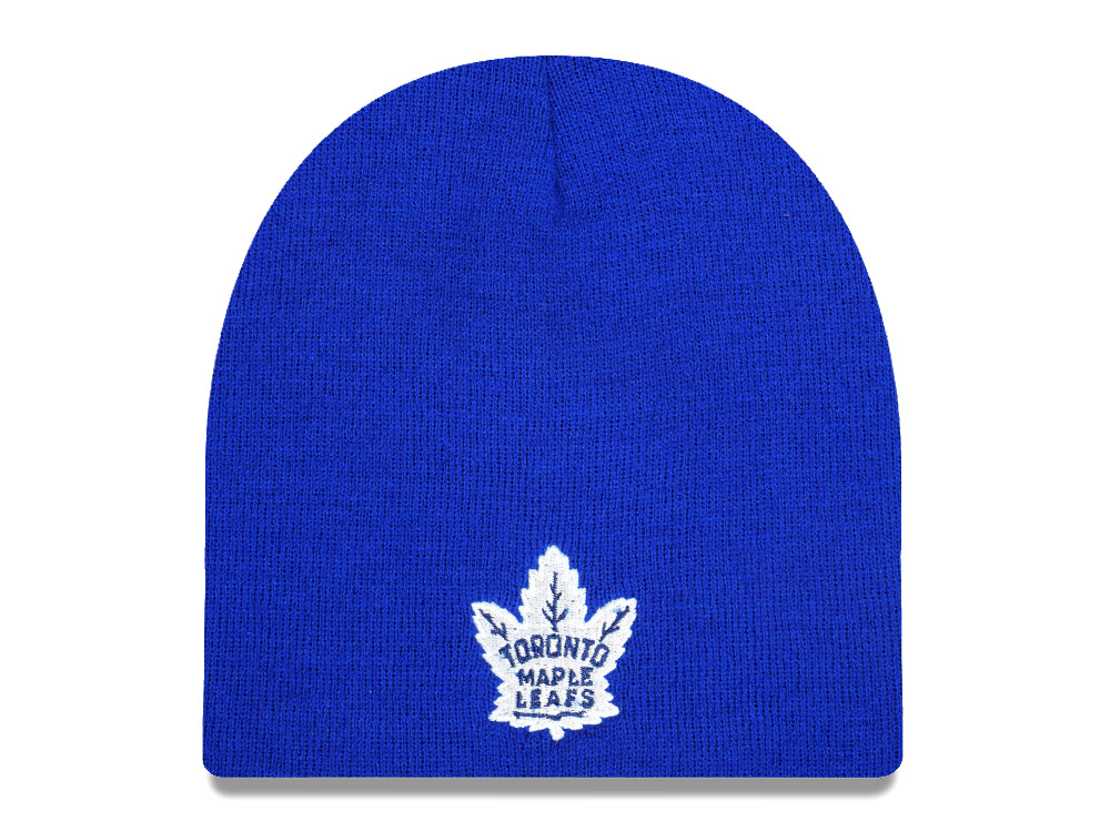 American Needle Toronto Maple Leafs Cuffless Royal Chapeaux
