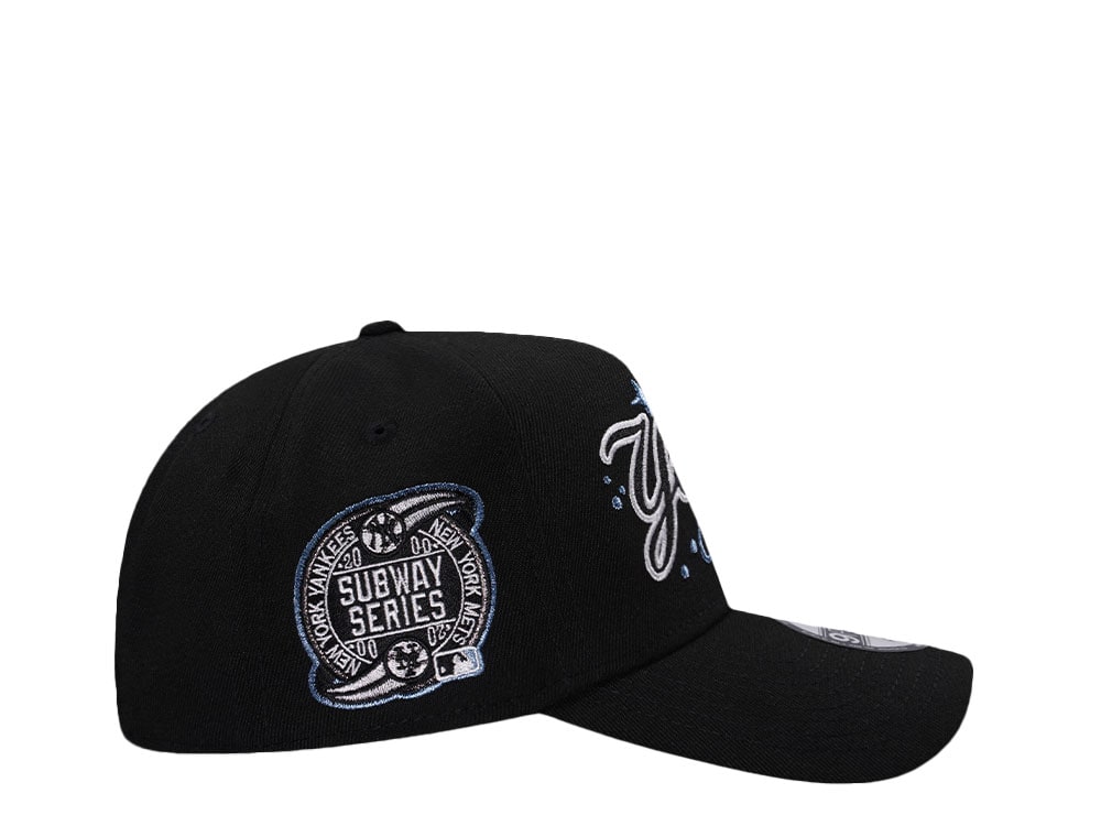 New Era New York Yankees Subway Series 2000 Space Script Black Prime Edition 9Forty A Frame Snapback Casquette