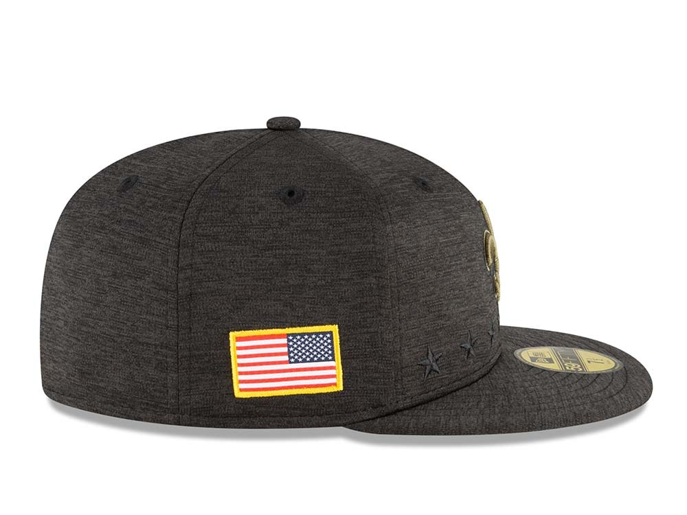New Era New Orleans Saints Salute to Service 2020 Fitted 59Fifty Casquette