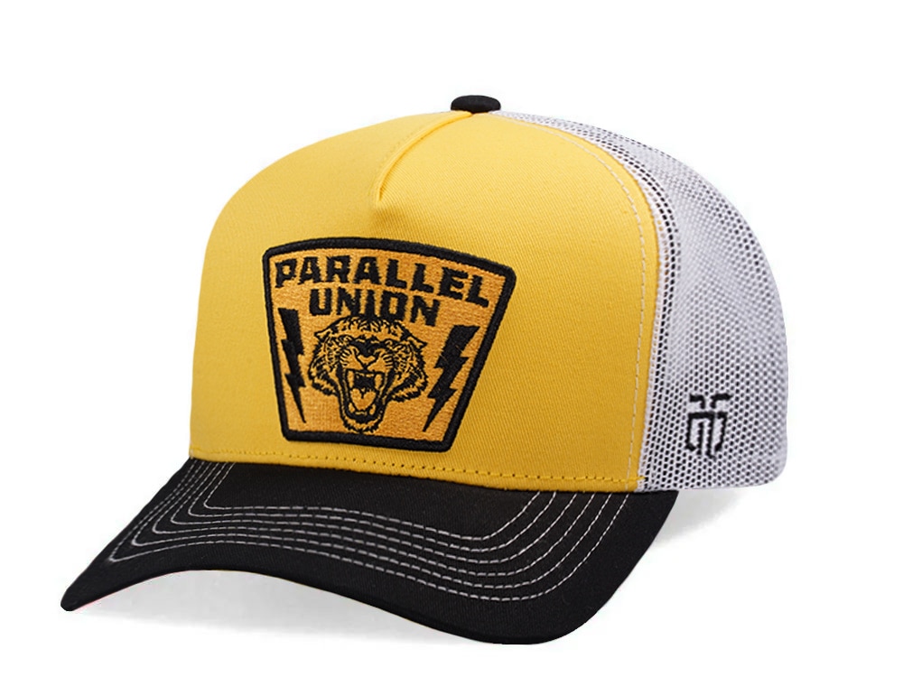 Parallel Union Patch Tiger Patch Yellow Edition Trucker Snapback Casquette