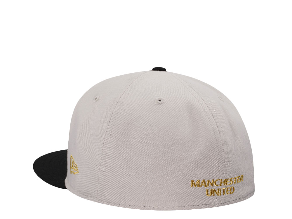 New Era Manchester United Stone Gold Two Tone Edition 59Fifty Fitted Casquette
