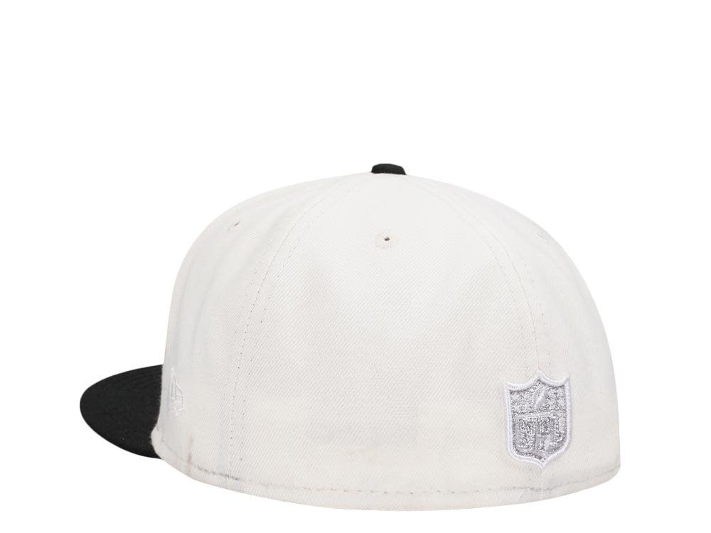 New Era Las Vegas Raiders Inaugural Season 2020 Chrome Two Tone Edition 59Fifty Fitted Casquette