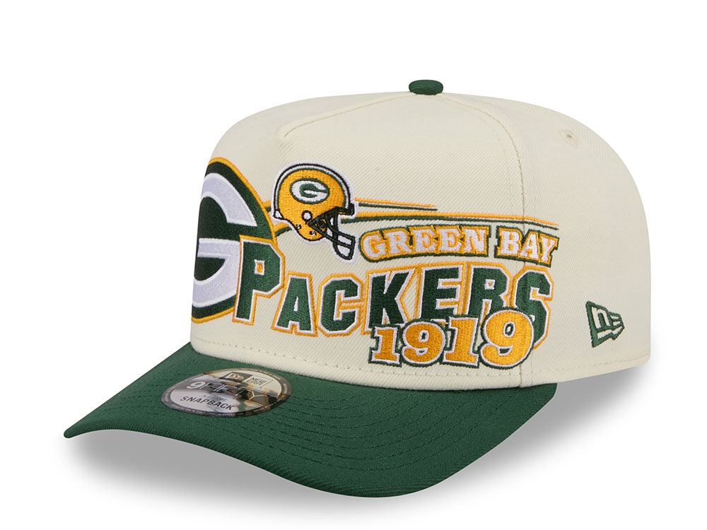 New Era Green Bay Packers Classic Logo Two Tone Edition 9Fifty A Frame Snapback Casquette