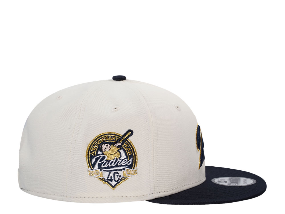 New Era San Diego Padres 40th Anniversary Chrome Two Tone Edition 9Fifty Snapback Casquette