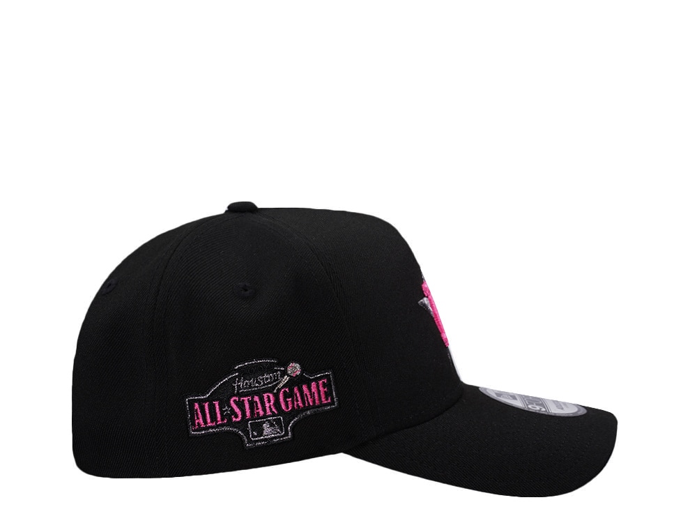 New Era Houston Astros All Star Game 2004 Pink Glow Black Prime Edition 9Forty A Frame Snapback Casquette