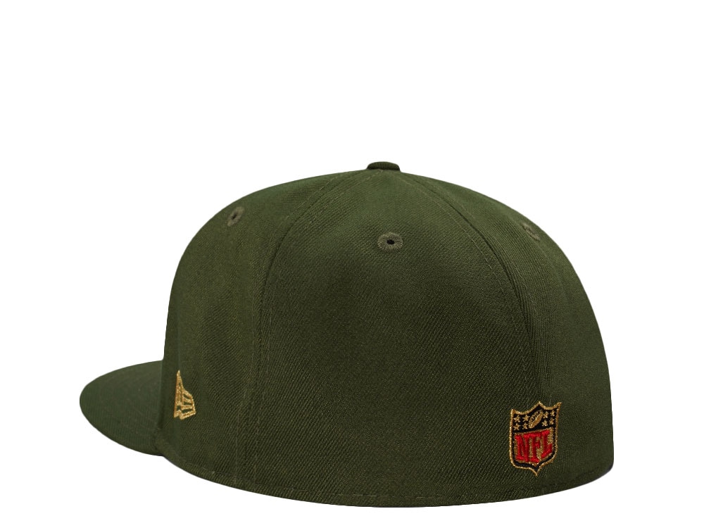 New Era Buffalo Bills Metallic Rifle Green Prime Edition 59Fifty Fitted Casquette
