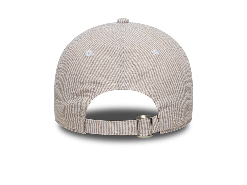 New Era Oakland Athletics Seersucker Stone 9Twenty Strapback Casquette