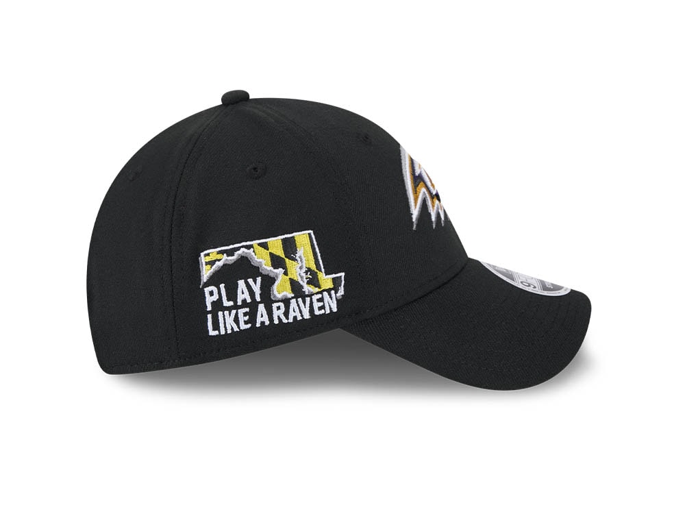 New Era Baltimore Ravens NFL24 Draft 9Forty Stretch Snapback Casquette