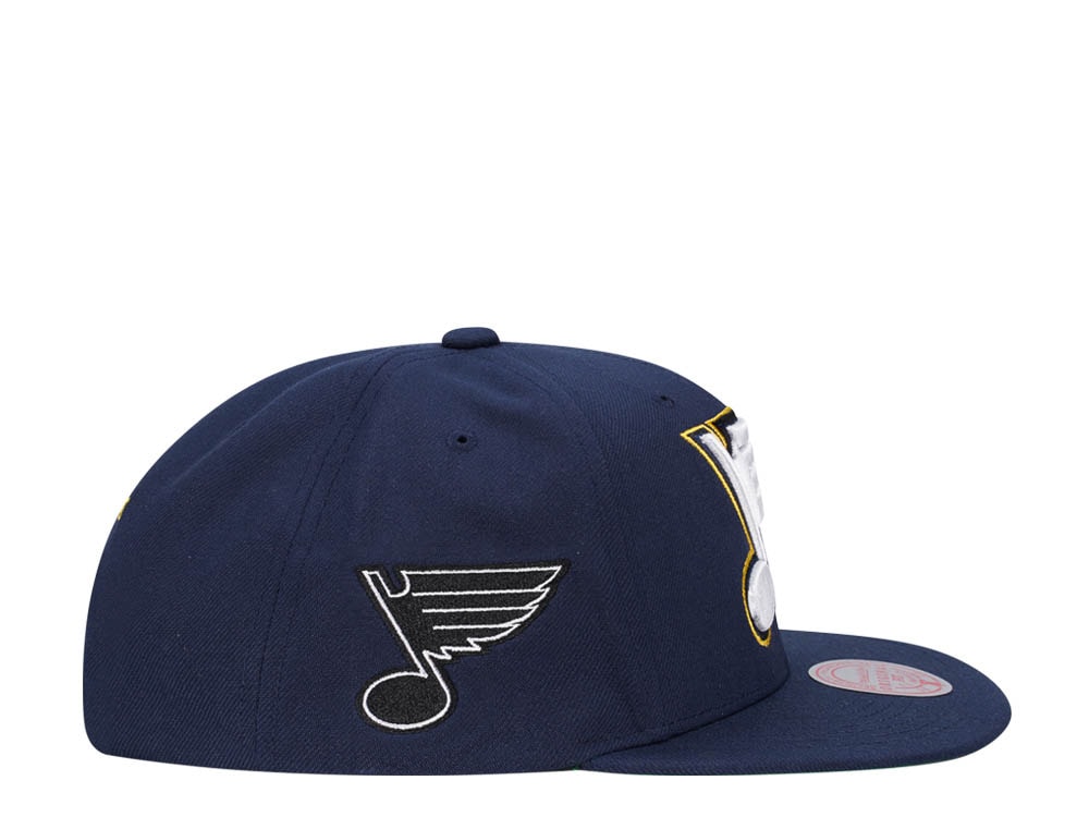 Mitchell & Ness St. Louis Blues Alternate Flip Snapback Casquette