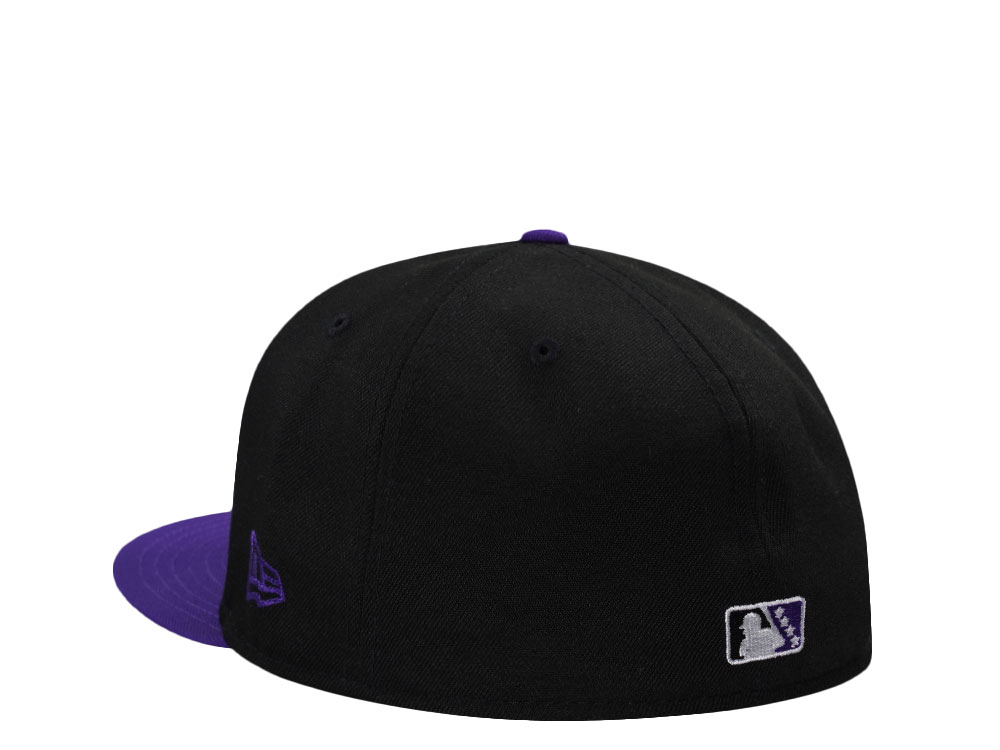 New Era Erie Moon Mammoths Black Two Tone Edition 59Fifty Fitted Casquette