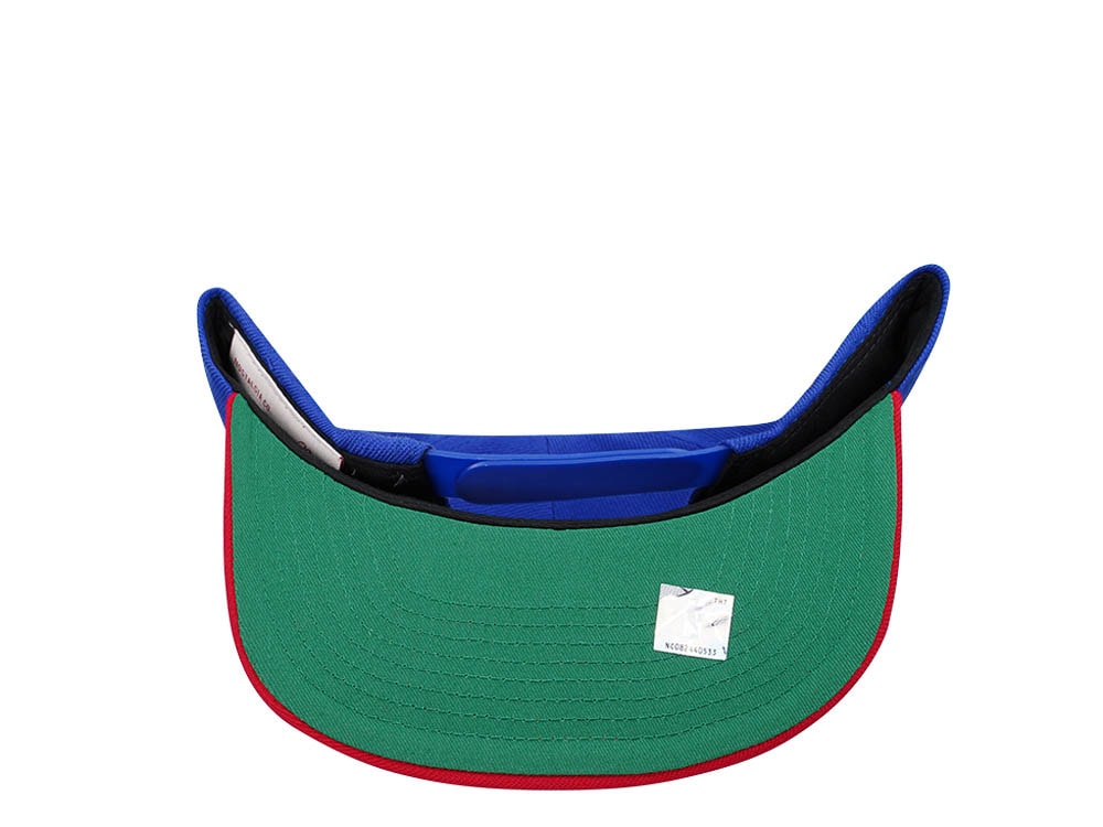 Mitchell & Ness Washington Wizards Team Two Tone 2.0 Blue Snapback Casquette