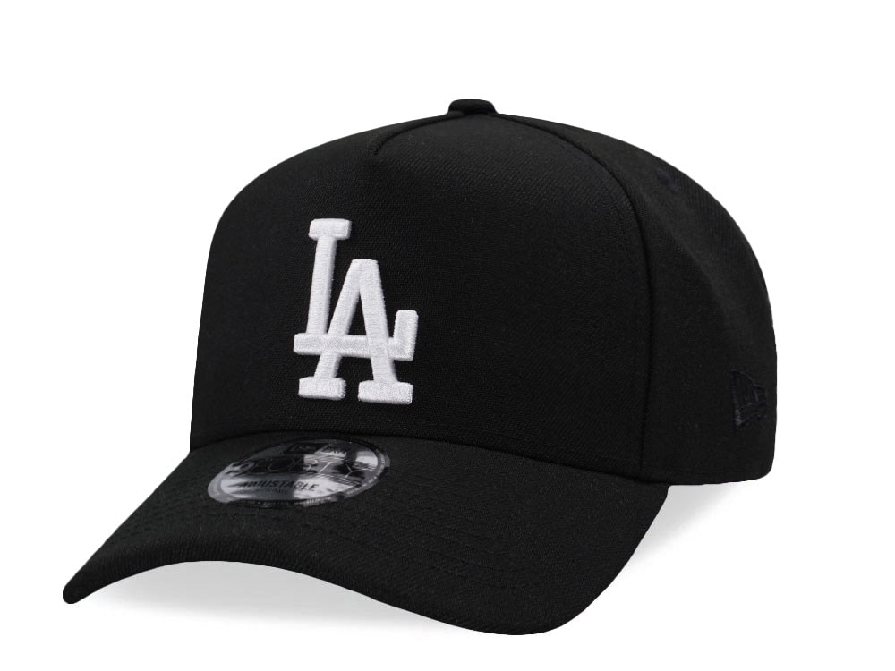 New Era Los Angeles Dodgers Black Classic Classic Edition 9Forty A Frame Snapback Casquette