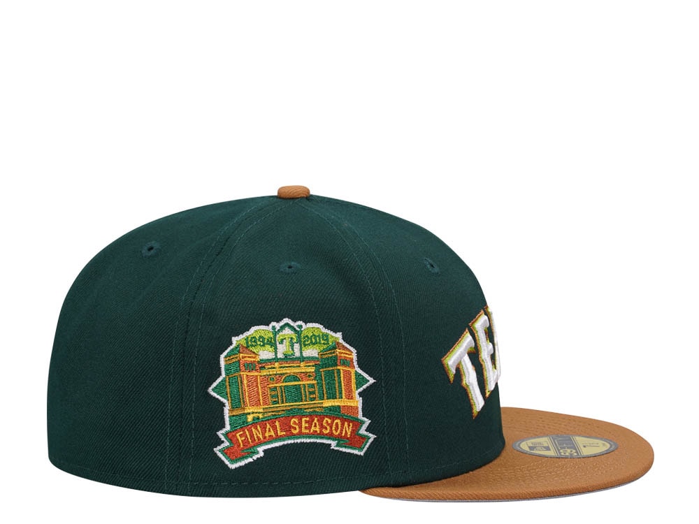 New Era Texas Rangers Final Season Script Two Tone Edition 59Fifty Fitted Casquette