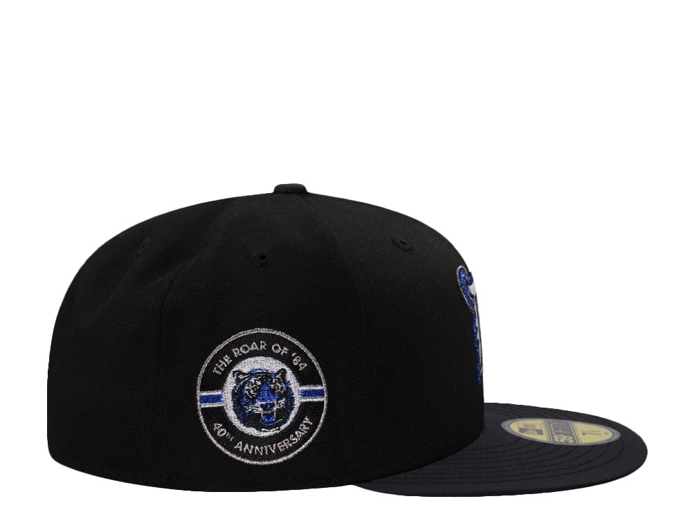 New Era Detroit Tigers 40th Anniversary Black Ripstop Two Tone Edition 59Fifty Fitted Casquette
