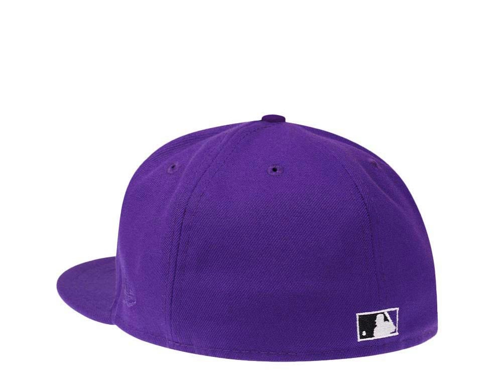 New Era Colorado Rockies 20th Anniversary Purple Lavender Edition 59Fifty Fitted Casquette