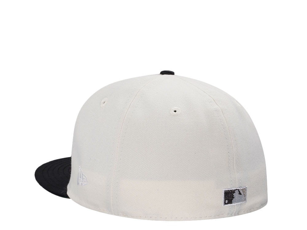New Era Chicago White Sox 95 Years Satin Edition White Black 59Fifty Fitted Casquette