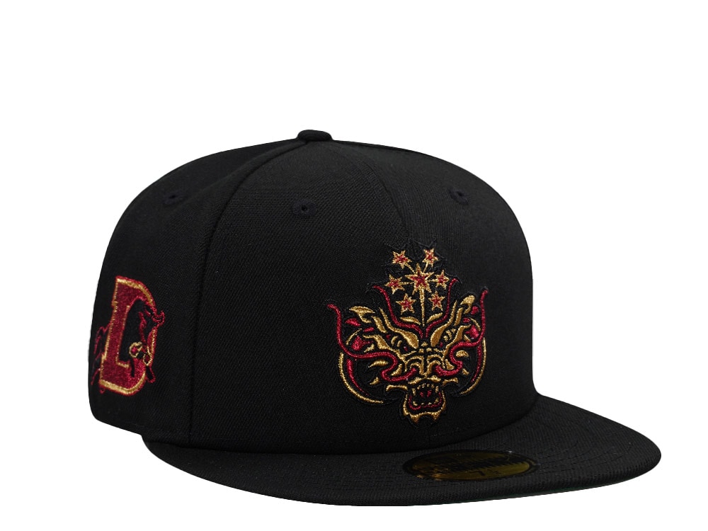 New Era Durham Bulls Black Prime Edition 59Fifty Fitted Casquette