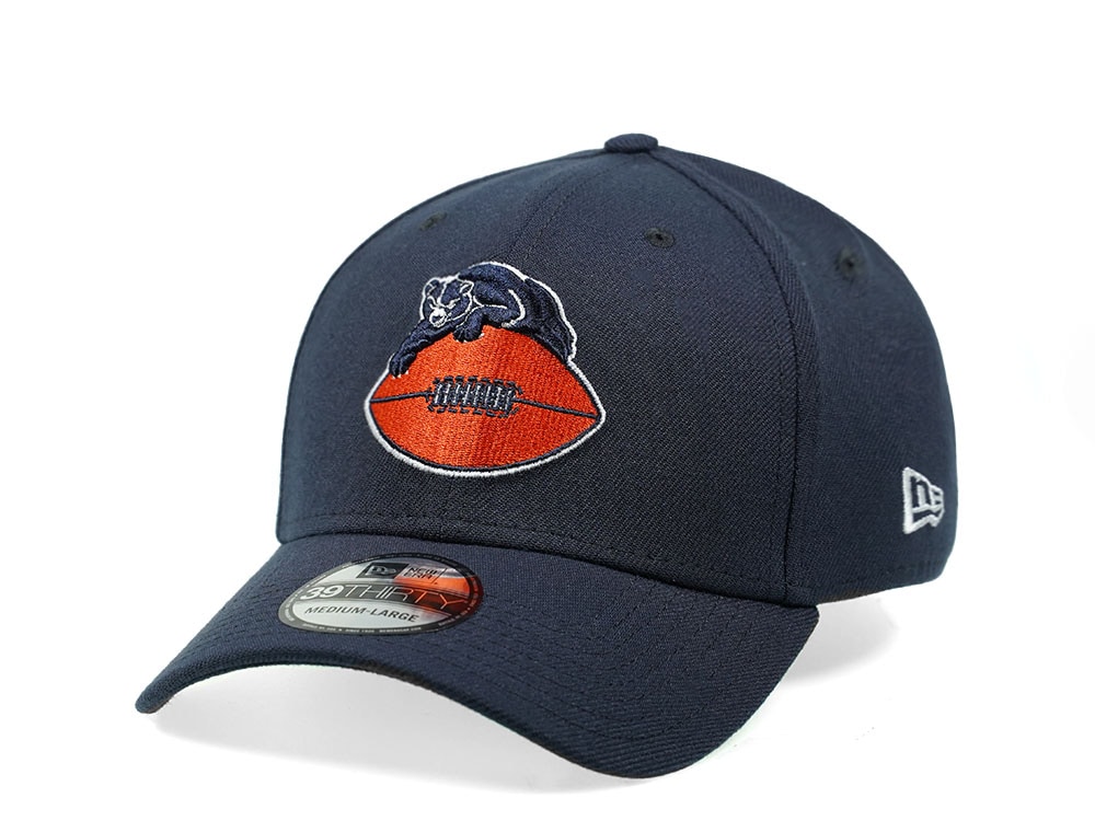 New Era Chicago Bears Throwback Primary Logo 39Thirty Stretch Casquette