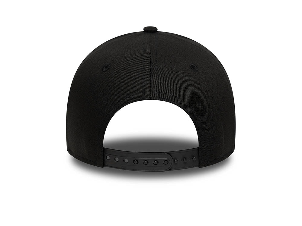 New Era New York Yankees League Essential Black 9Forty A Frame Snapback Casquette