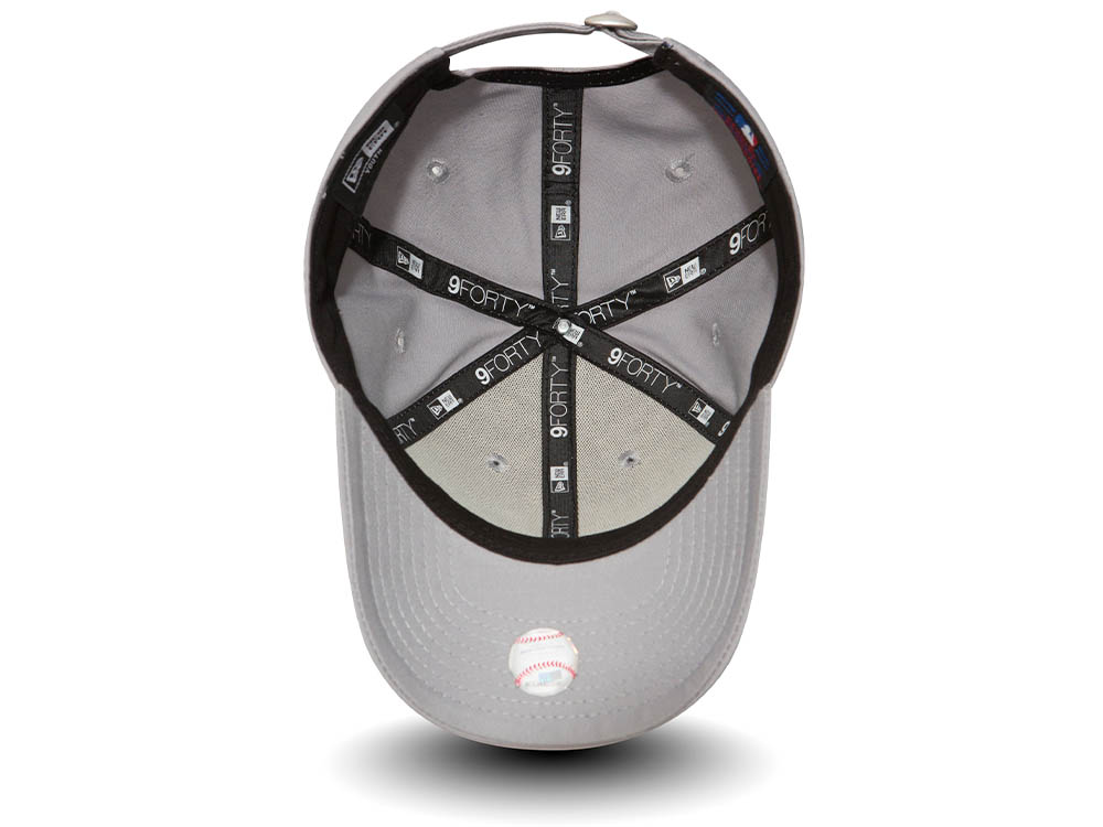 New Era New York Yankees Grey Kids 9Forty Strapback Casquette