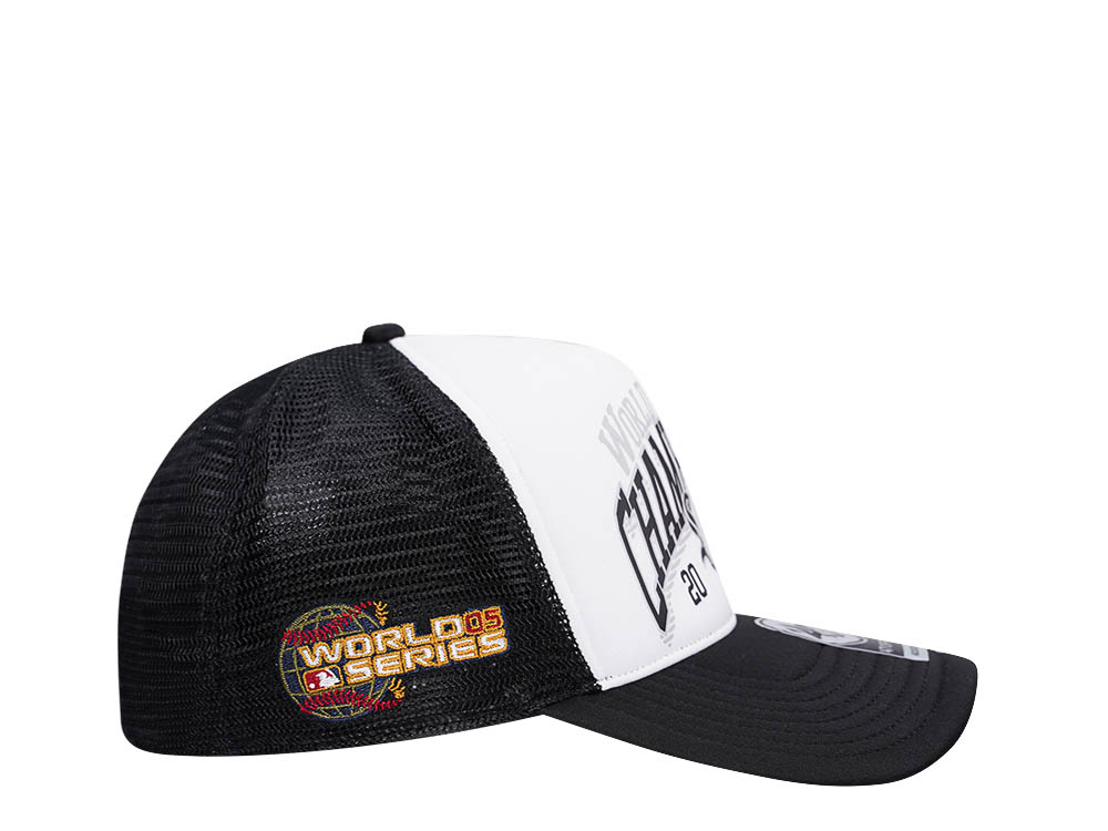 47Brand Chicago White Sox BCPTN World Series Black Foam Champ Offside Trucker Snapback Casquette