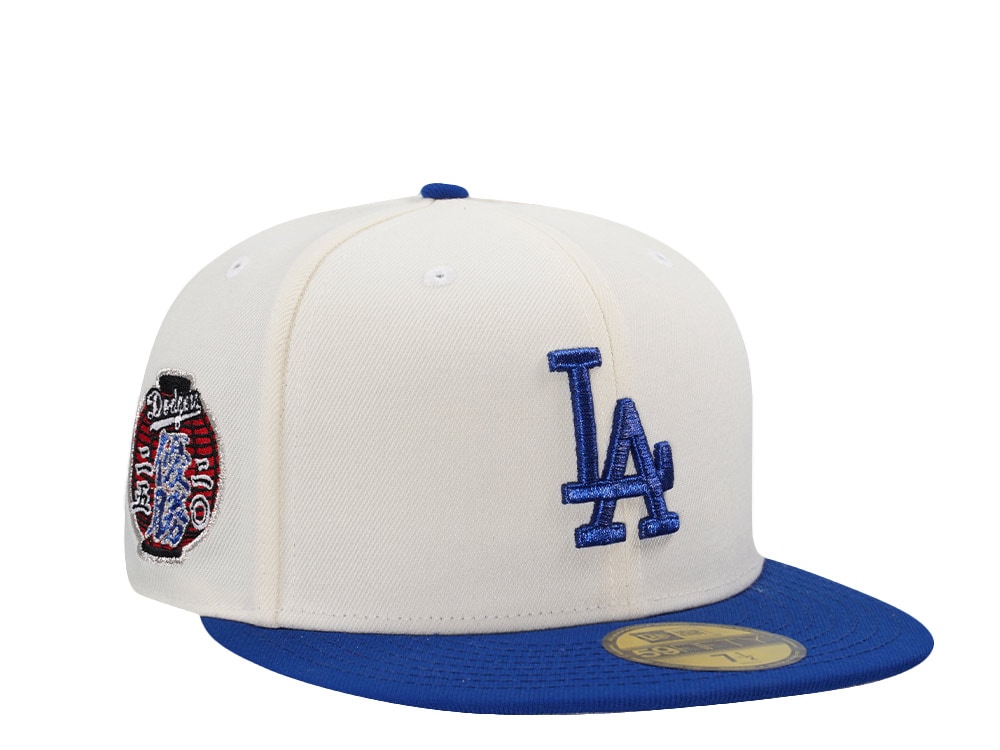 New Era Los Angeles DodgersWorld Series Chase 2025 White Prime Edition 59Fifty Fitted Casquette