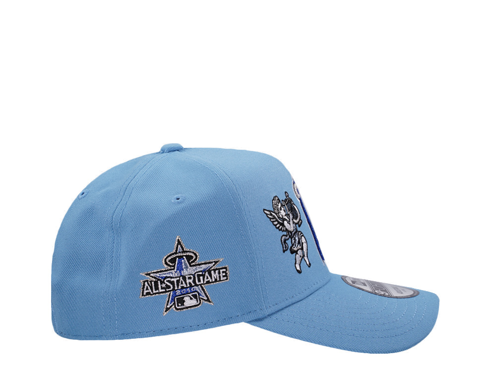 New Era Anaheim Angels All Star Game 2010 Cupids Sky Blue Prime Edition 9Forty A Frame Snapback Casquette