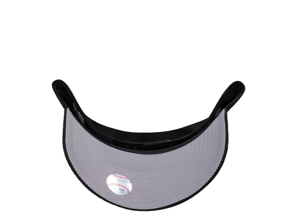 New Era New York Mets Skull Black Classic Edition 9Forty A Frame Snapback Casquette