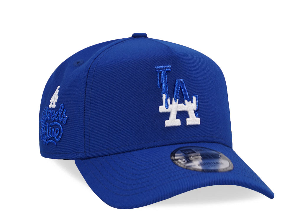 New Era Los Angeles Dodgers Blue Bleeds Blue Prime Edition 9Forty A Frame Snapback Casquette