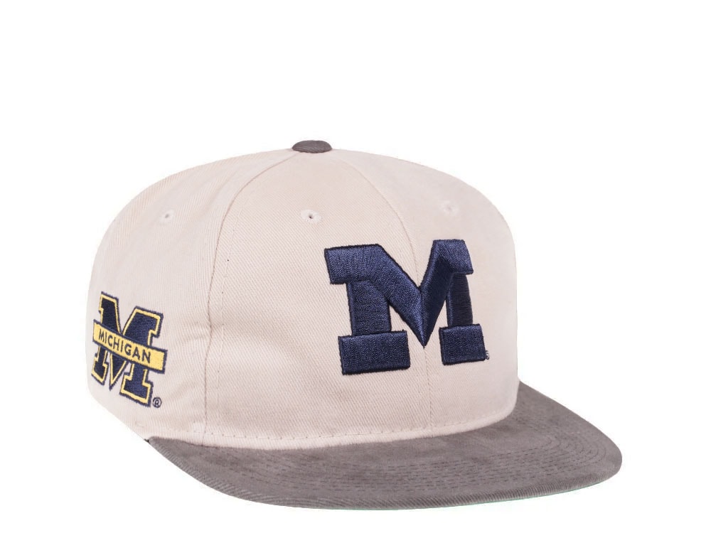 Mitchell & Ness Michigan Wolverines Deadstock Throwback Snapback Casquette