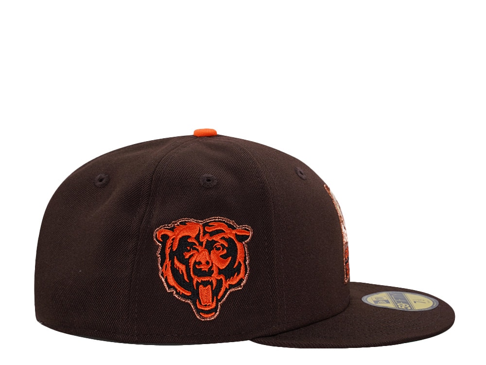 New Era Chicago Bears Burnt Wood Prime Edition 59Fifty Fitted Casquette