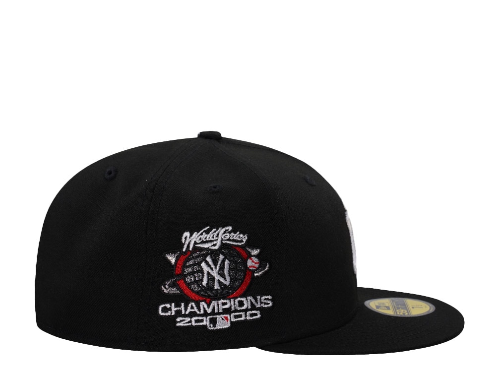 New Era New York Yankees World Series Champions 2000 Black Prime Edition 59Fifty Fitted Casquette