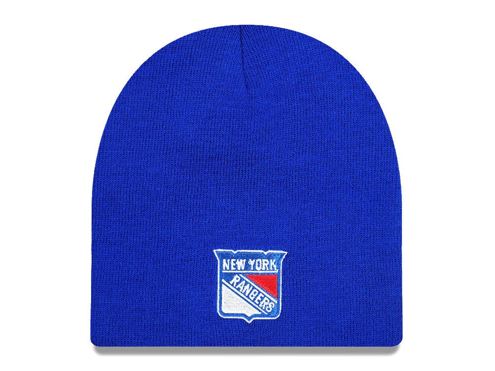 American Needle New York Rangers Cuffless Royal Chapeaux