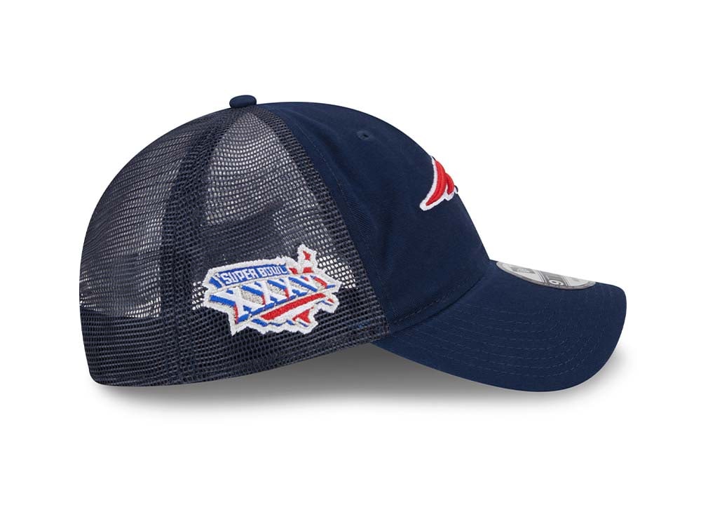 New Era New England Patriots Super Bowl XXXVI Trucker Edition 9Twenty Snapback Casquette