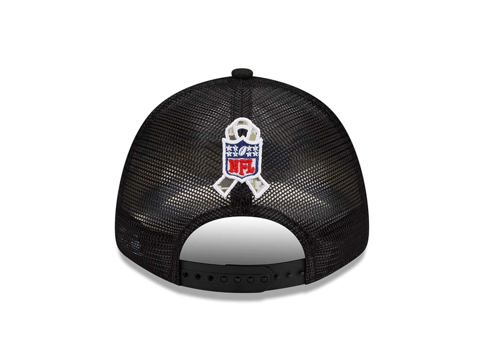 New Era Tampa Bay Buccaneers Salute to Service 21 9Forty Trucker Snapback Casquette