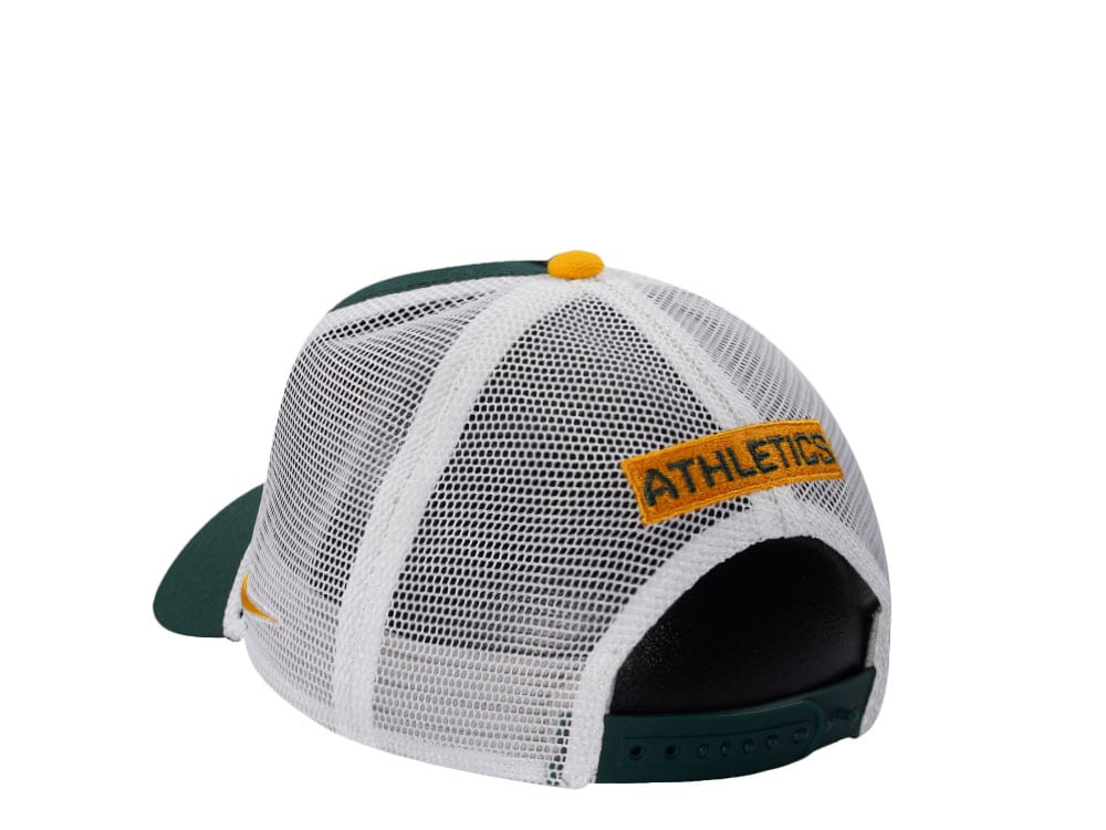 Nike Oakland Athletics Primetime Dri-Fit Rise Green Edition Trucker Snapback Casquette