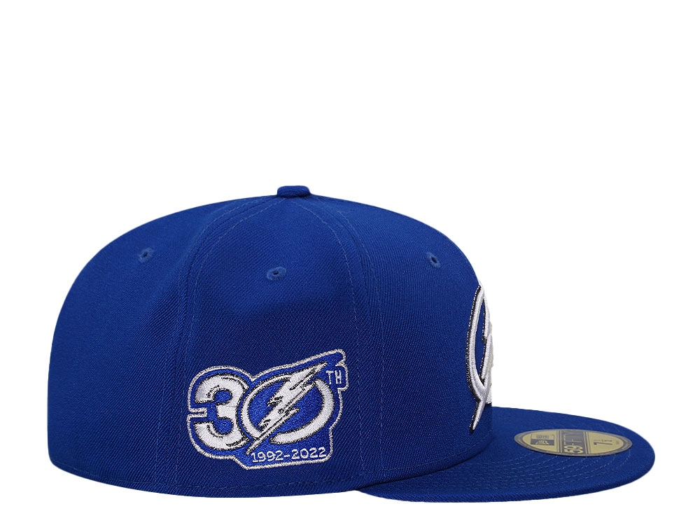 New Era Tampa Bay Lightning 30th Anniversary Royal Prime Edition 59Fifty Fitted Casquette
