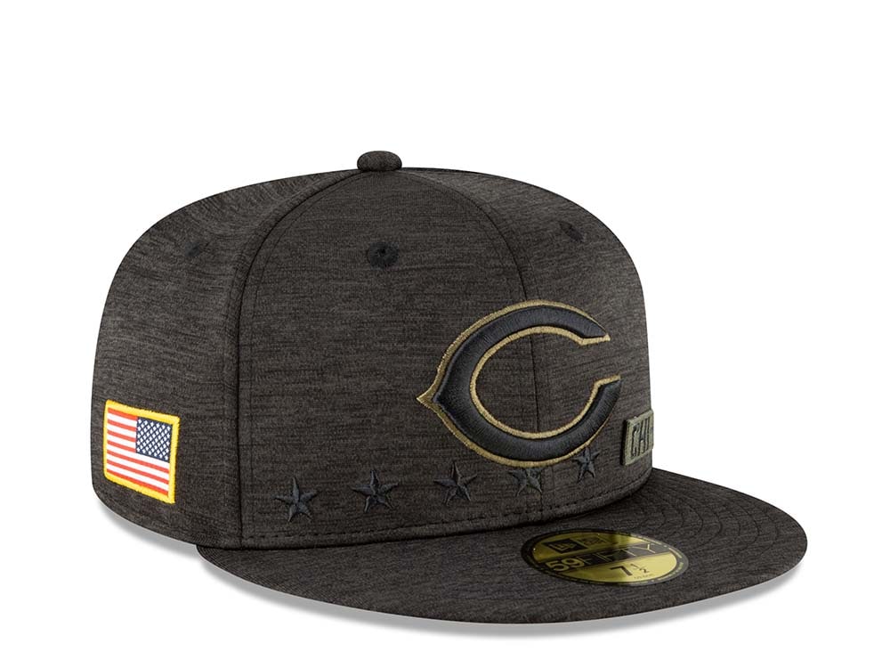 New Era Chicago Bears Salute to Service 2020 Fitted 59Fifty Casquette