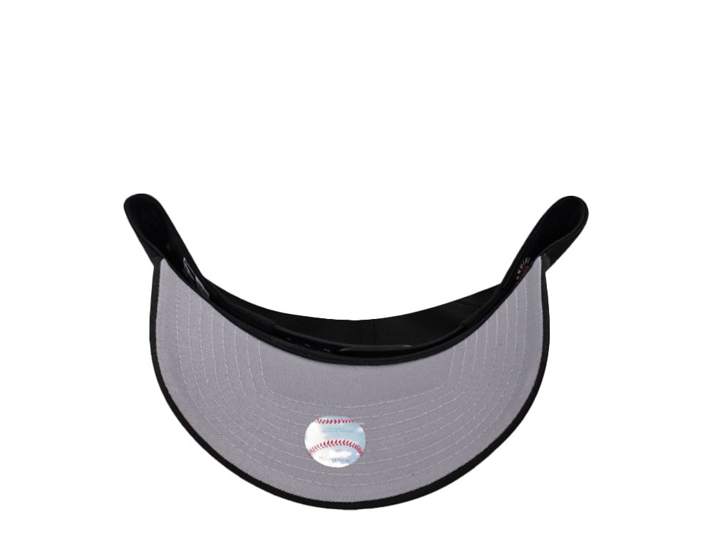 New Era New York Yankees Black 9Forty A Frame Snapback Casquette