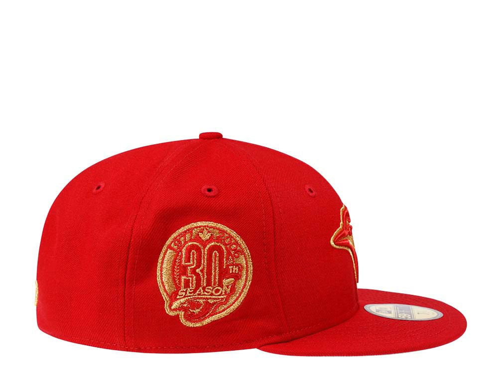 New Era Toronto Blue Jays 30th Season Scarlet Gold Edition 59Fifty Fitted Casquette