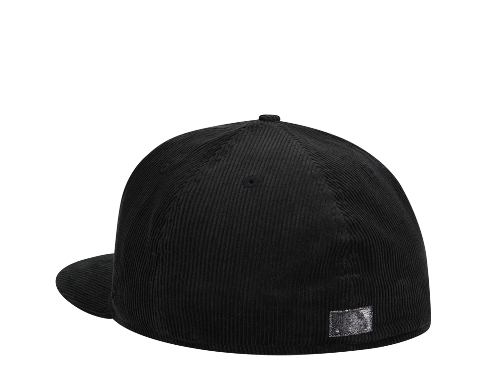 New Era Philadelphia Athletics World Series 1929 Liquid Metal Dark Side Cord Edition 59Fifty Fitted Casquette
