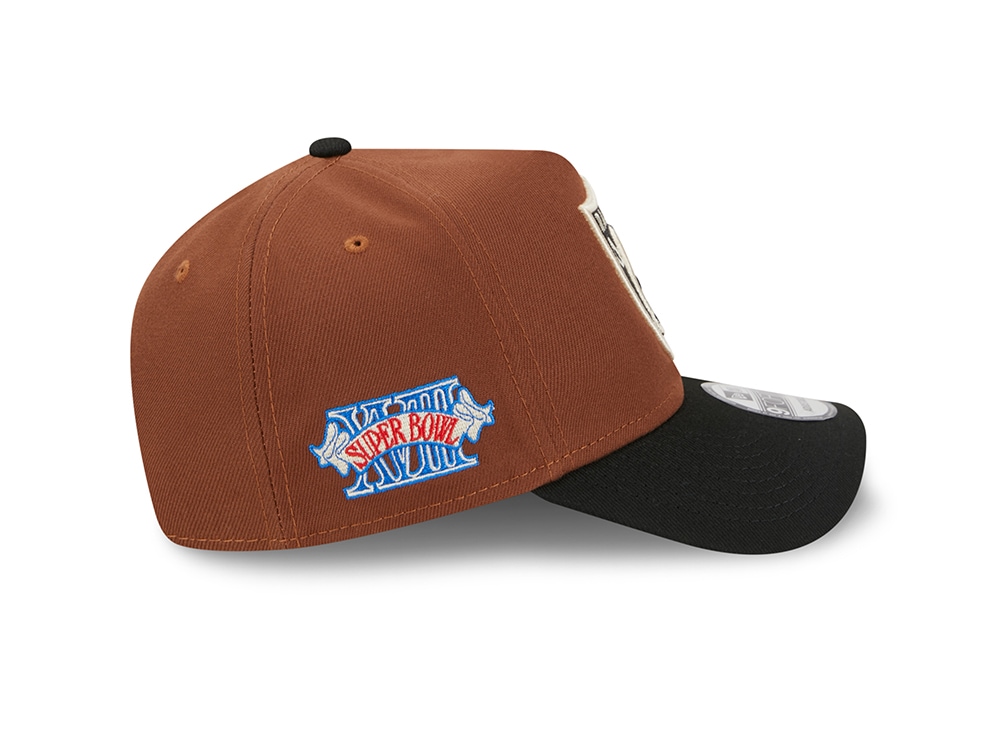 New Era Las Vegas Raiders Super Bowl XVIII Harvest Two Tone 9Forty A Frame Snapback Casquette