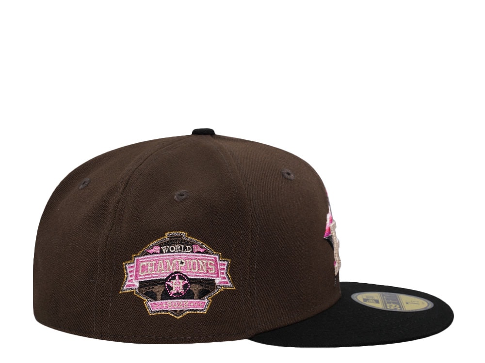 New Era Houston Astros World Series Champions 2022 Walnut Two Tone Edition 59Fifty Fitted Casquette
