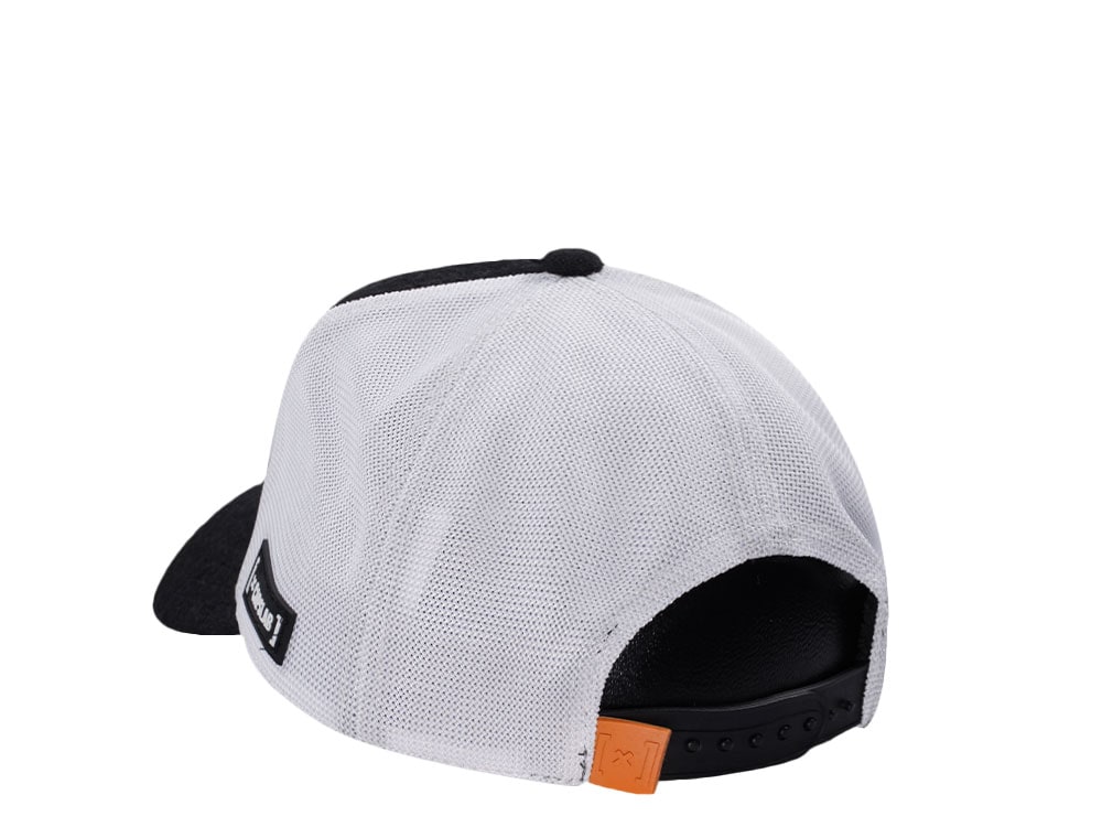 Capslab Looney Tunes Daffy Duck Black Trucker Snapback Casquette