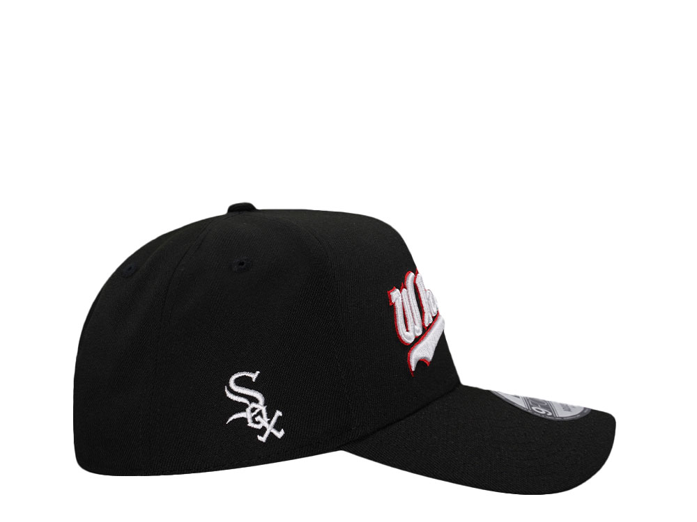 New Era Chicago White Sox Black Classic Edition 9Forty A Frame Snapback Casquette